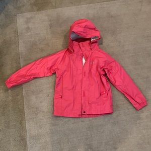 Marmot Pink Girls Raincoat